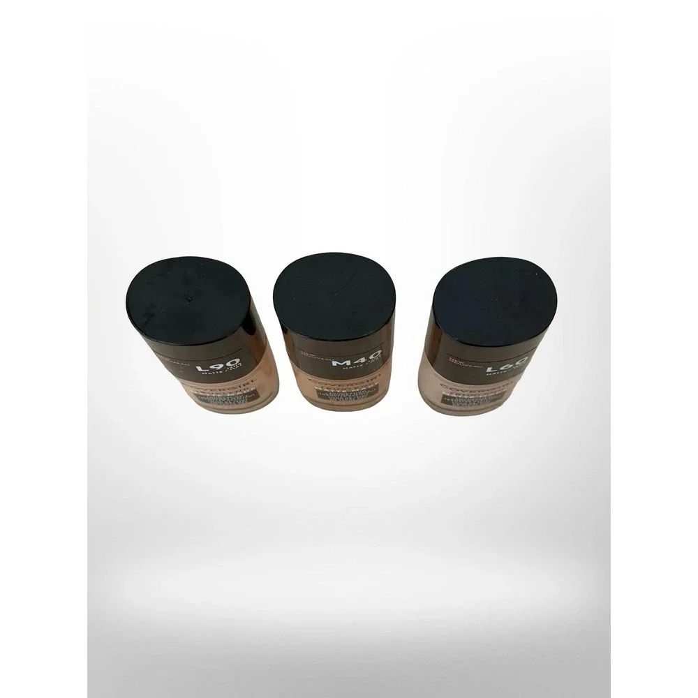 Covergirl TruBlend Matte Made Foundation Lot 3 Shades L60 L90 M40 Oil-Free 1oz
